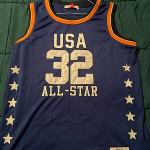 Black Pike Athletics USA basketball jersey